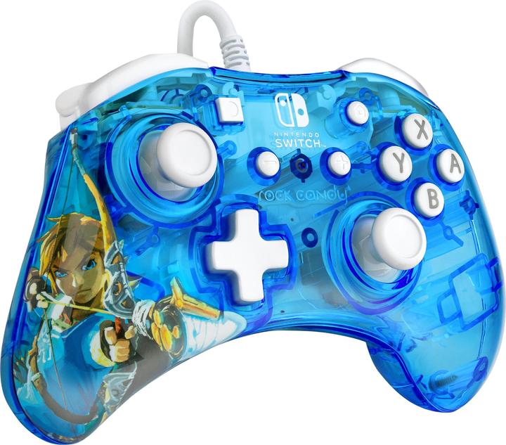 Image du produit PDP Rock Candy Wired Controller : Lien Berry Brave (Switch OLED, Switch Lite, Switch)