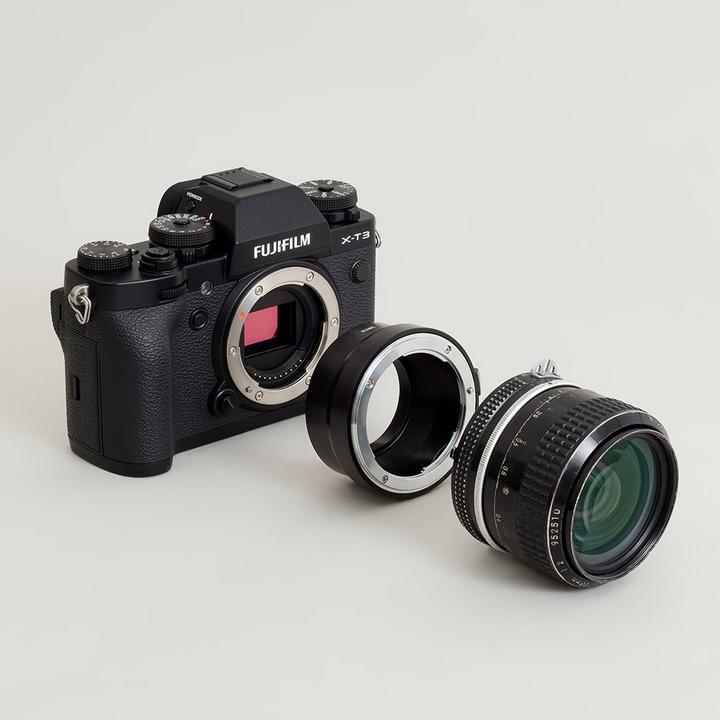 Actual product image Urth Nikon F Lens to Fujifilm X Camera Mount