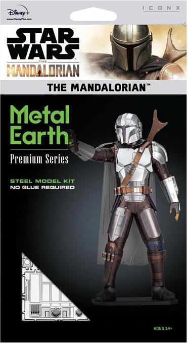 Actual product image Fascinations Metal Earth The Mandalorian