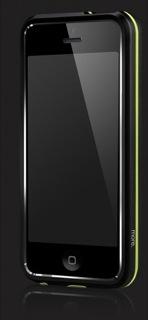 Immagine prodotto more. Armor Metal Bumper per iPhone 5/5S/SE nero/giallo neon (Apple iPhone SE, Apple iPhone 5, Apple iPhone 5s)