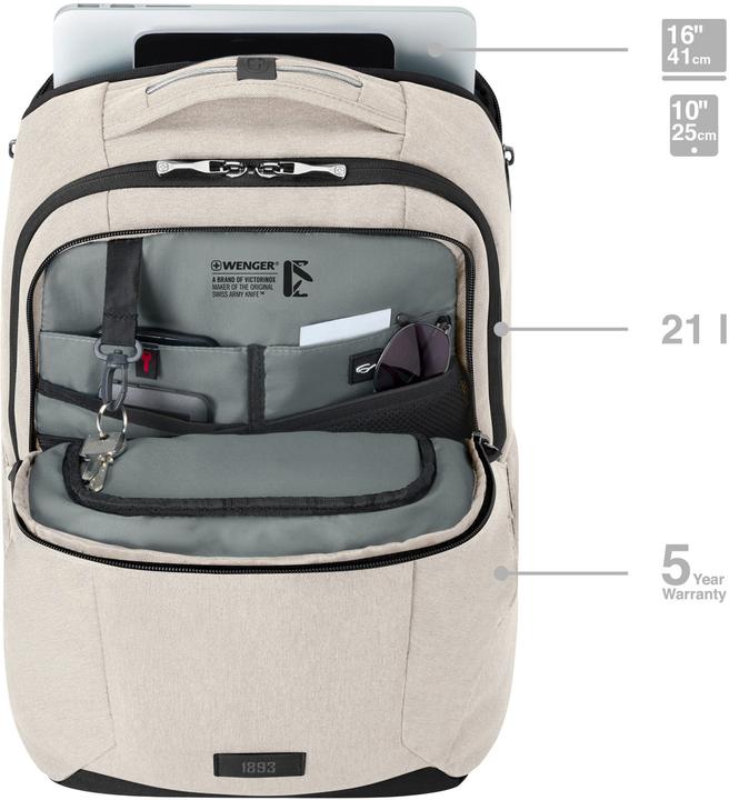 Immagine prodotto Wenger MX Professional da 16 pollici (21 l)