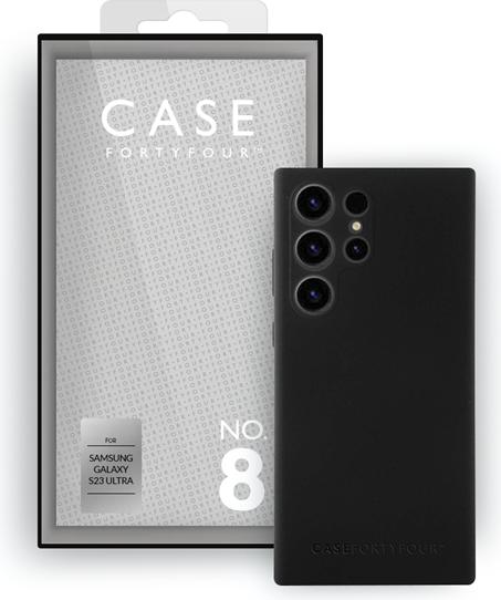 Image du produit Case FortyFour Liquid Silicone Case No.8 noir (Samsung Galaxy S23 Ultra)