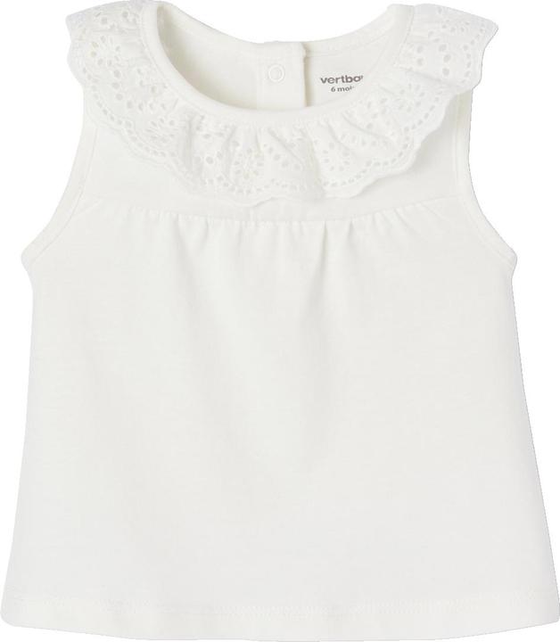 Produktbild Vertbaudet Festliches Mädchen Baby Top mit besticktem Volantkragen (98)
