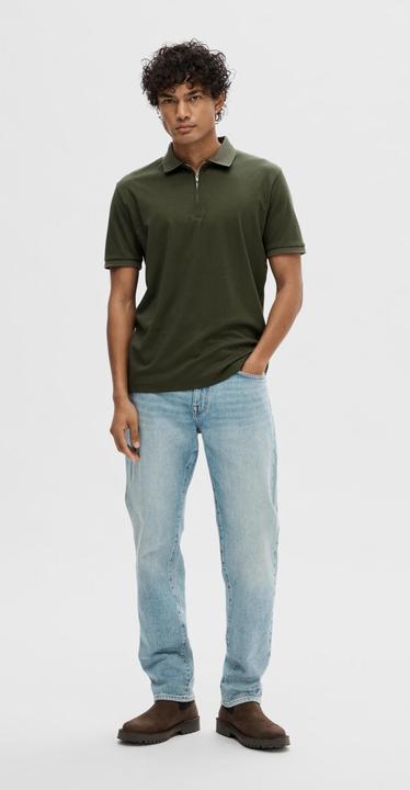 Actual product image Selected Homme Zipper Polo shirt (L)