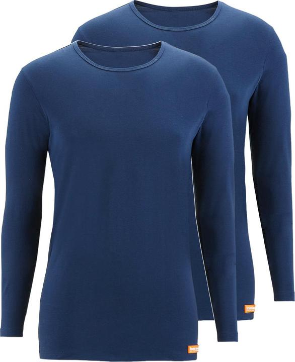 Produktbild Bruno Banani 2er Pack WARM UP Unterhemd / Shirt Langarm (M)