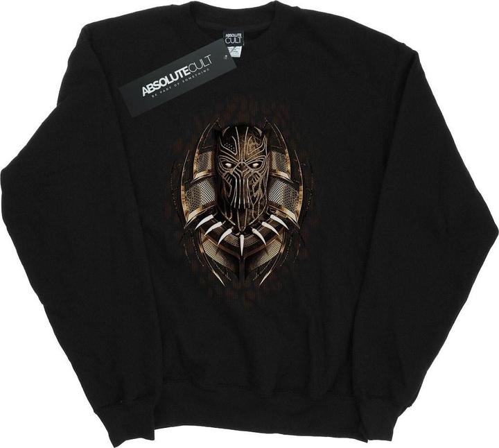 Black Panther Gold Killmonger Baumwoll Sweatshirt