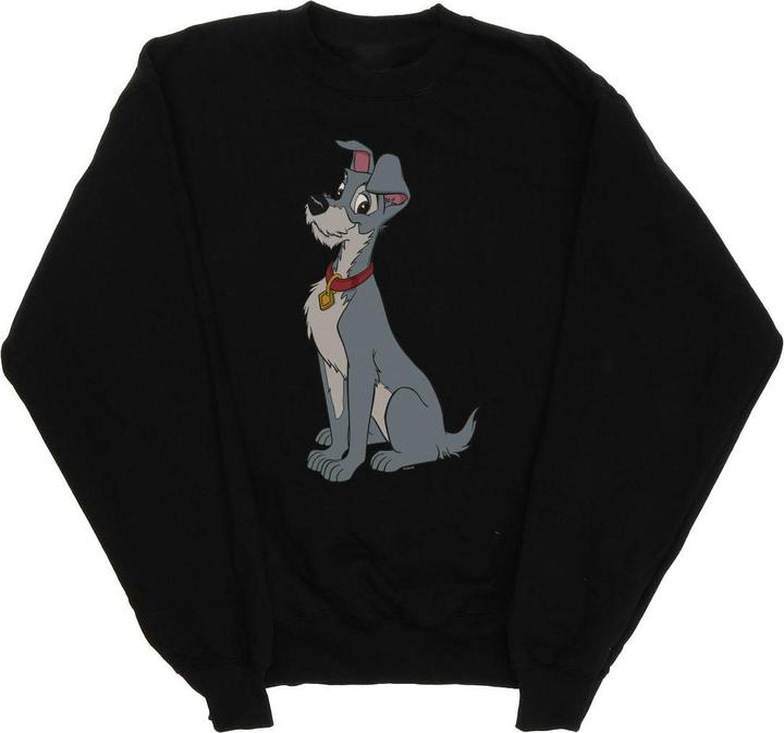 Actual product image Disney Mens Lady And The Tramp Spaghetti Heart Sweatshirt (XL)