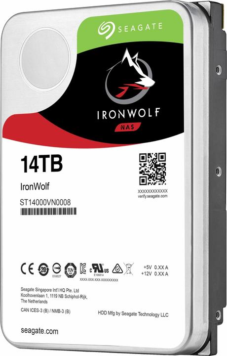 Actual product image Seagate IronWolf (14 TB, 3.5", CMR)