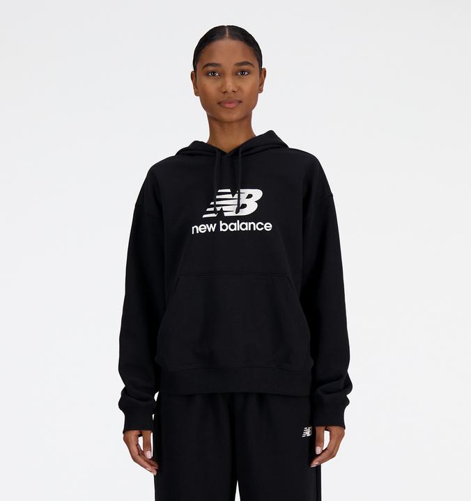 Image du produit New Balance W French Terry Stacked Logo Hoodie (L)