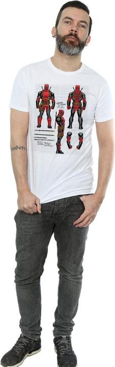 Produktbild Deadpool Action Figure Plans TShirt (XXL)