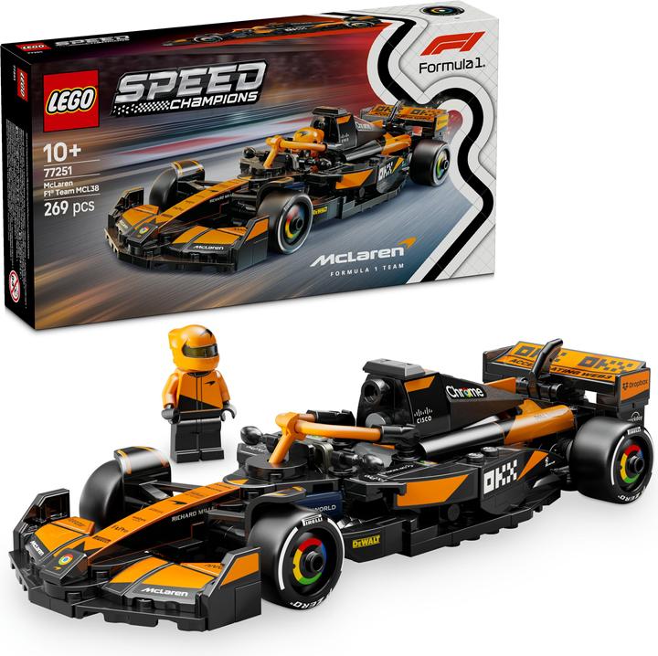 Image du produit LEGO McLaren F1 Team MCL38 Rennauto (77251, LEGO Speed Champions)