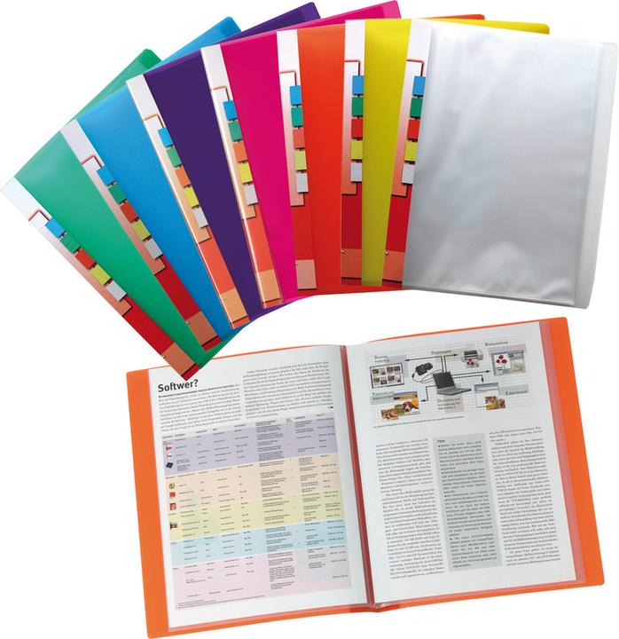 Produktbild Kolma Sichtbuch Easy A4 mit 20 Taschen blau (A4, 1 x)