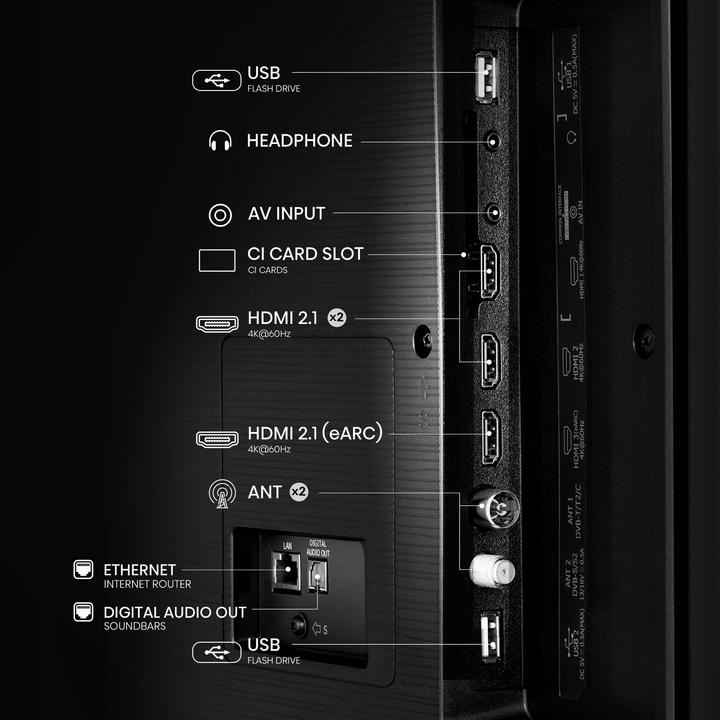 Immagine prodotto Hisense TV 43A6N (43", LED, 4K, 2024)