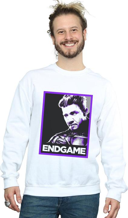 Image du produit Mens Avengers Endgame Hawkeye Poster Cotton Sweatshirt (XL)