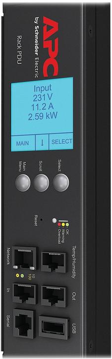 Image du produit APC Rack PDU 2G Metered ZeroU 16A 230V (18)C13 & (2)C19 Cord Length (0 meters) IEC320