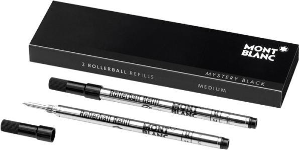 Image du produit Montblanc Cartouches à rouleaux (Mine de gel, Noir)