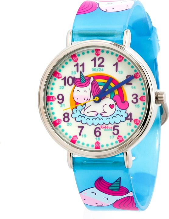 Kiddus Time Teacher Happy Unicorn (Deutsch) (Analoguhr, 33 mm)