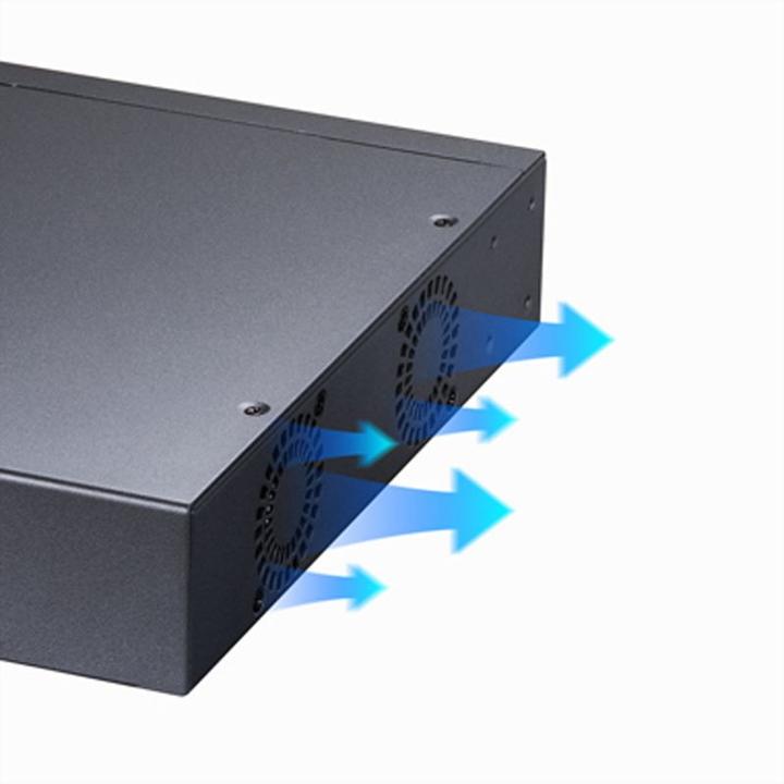 Immagine prodotto Cudy Switch di rete GS1020PS2 Gigabit Ethernet (10/100/1000) Power over Ethernet (PoE) Nero (18 Porti)
