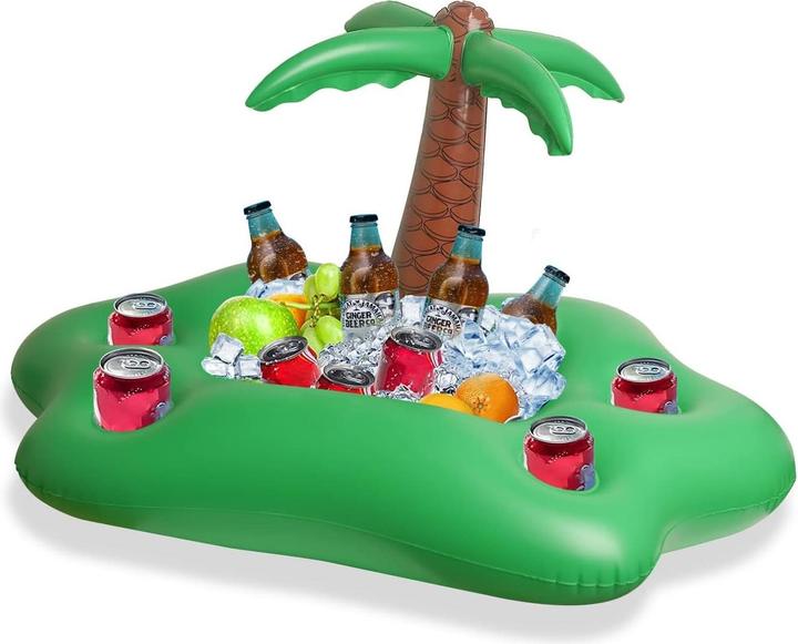 Produktbild Splash & Fun Aufblasbare Pool Getränkehalter Palme