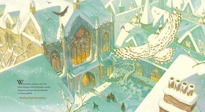 Produktbild Weihnachten in Hogwarts (Deutsch, Ziyi Gao, J.K. Rowling, 2024)