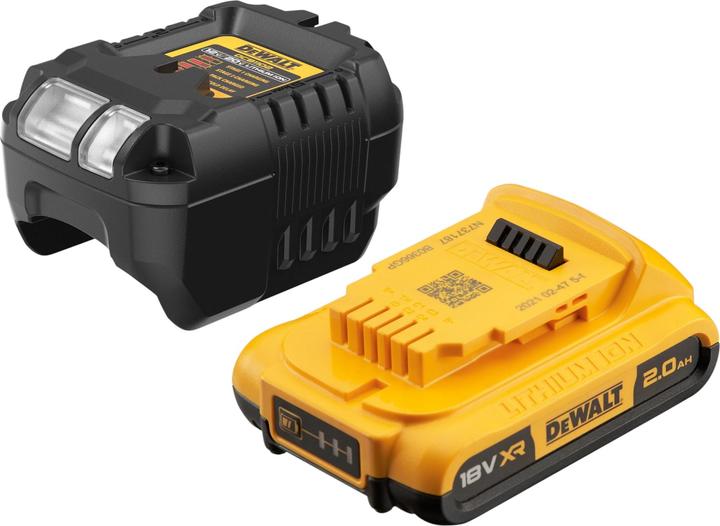 Actual product image DeWalt DCH 273 D1 Akku Kombihammer 18 V 2,1 J SDS Plus Brushless + 1x Akku 2,0 Ah + Ladegerät (Battery operated)