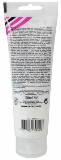 Produktbild Pebeo Decocrème Matt Acrylfarben (gletscher, 120 ml)