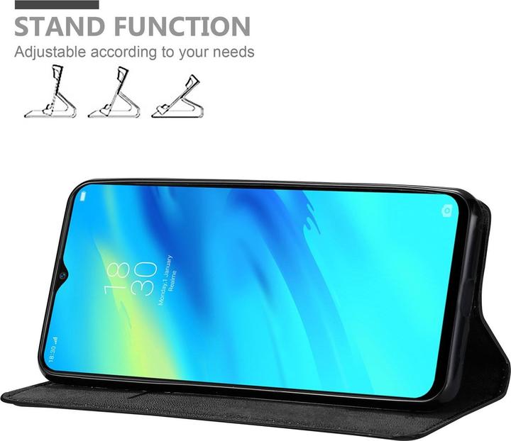 Produktbild Cadorabo Book Invisible Magnet Cover (Realme 7 Pro)