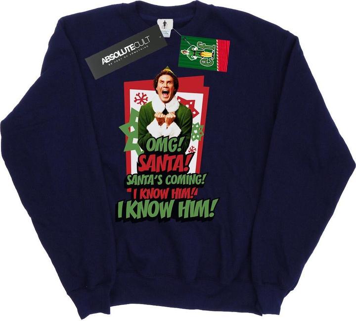 Produktbild Elf OMG Santa Sweatshirt Mädchen (140, 146)