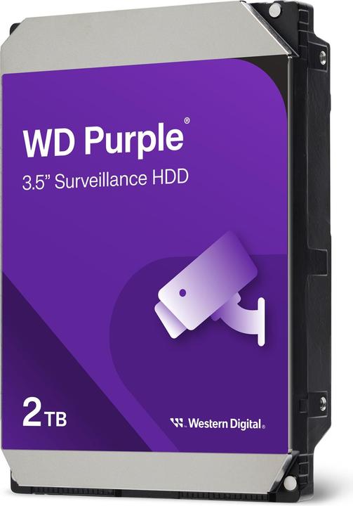 Image du produit WD Purple (2 To, 3.5", CMR)