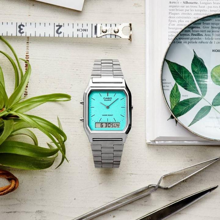 Immagine prodotto Casio AQ-230A-2A2MQYES (Cronografo, 30 mm)