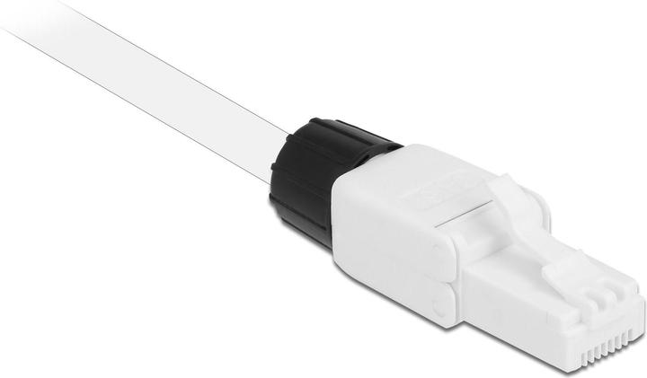 Immagine prodotto Delock Spina RJ45 Cat.6 UTP senza attrezzi 1 pezzo, Bianco (Connettore del cavo di rete)