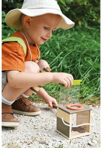 Actual product image small foot Insect Box "Discover