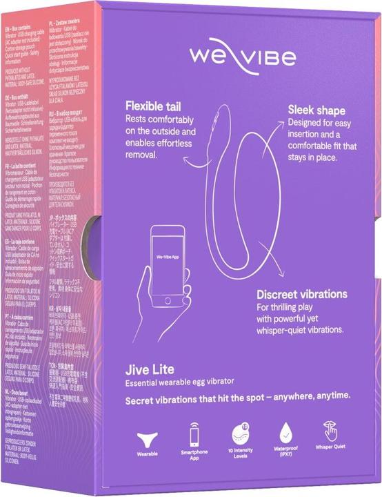 Produktbild We-Vibe Jive Lite appgesteuerter Love Egg Vibrator