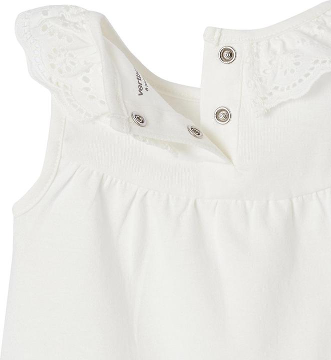 Produktbild Vertbaudet Festliches Mädchen Baby Top mit besticktem Volantkragen (98)