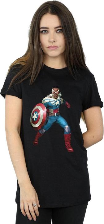 Immagine prodotto Falcon Is Captain America Maglietta Ampia Donna (M)