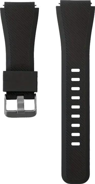 Actual product image Cbx GTS3 silicone watch strap 22mm (22 mm, Silicone)