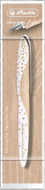 Produktbild Herlitz PURE GLAM - Füllhalter (Gold, White, 1 x)