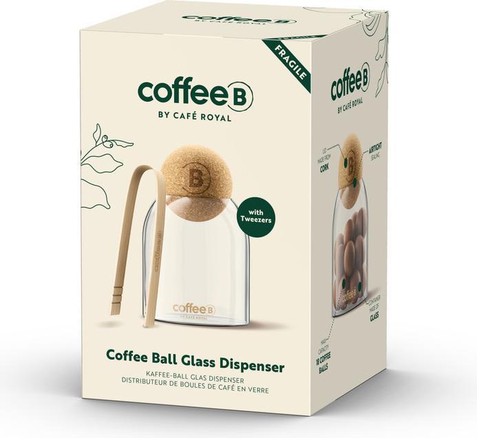 Image du produit CoffeeB Distributeur de boules de café en verre