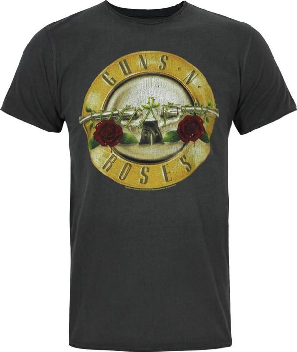 Actual product image Amplified official Guns N Roses Foil Drum TShirt (XXL)