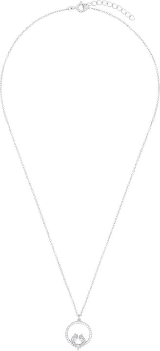 Produktbild Amor Halsschmuck für Damen, 925 Sterling Silber, Zirkonia synth. | Vogel (Silber 925)