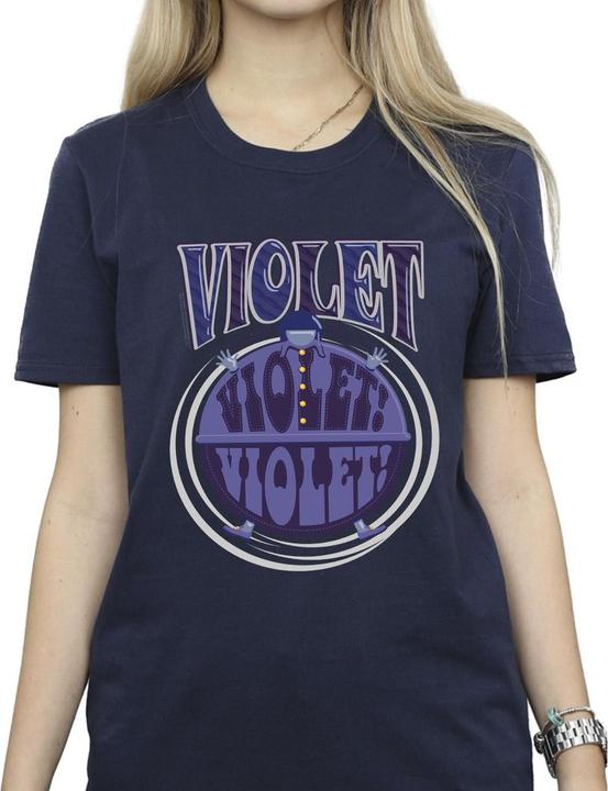 Produktbild Willy Wonka & the Chocolate Factory Violet Turning Violet TShirt (XL)