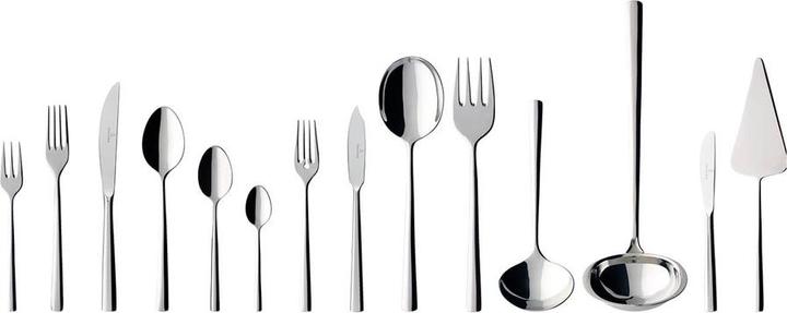 Produktbild Villeroy & Boch Tafelbesteck 113tlg. Lunch Piemont (113 Stück, Besteck Set)