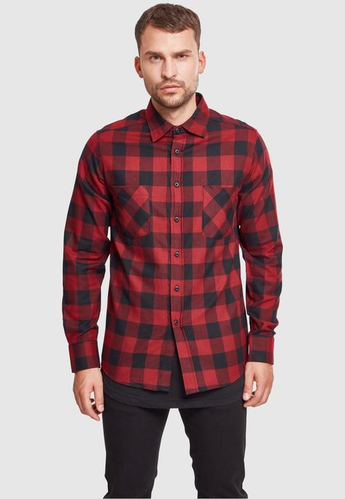Actual product image Urban Classics Long sleeve shirt Checked Flannel (M)