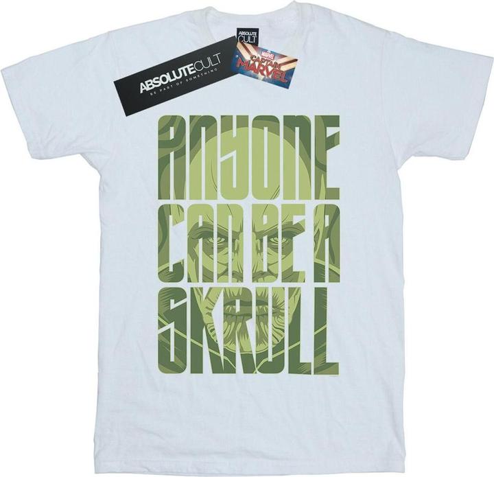 Image du produit - T-shirt CAPTAIN ANYONE CAN BE A SKRULL - Homme (XL)