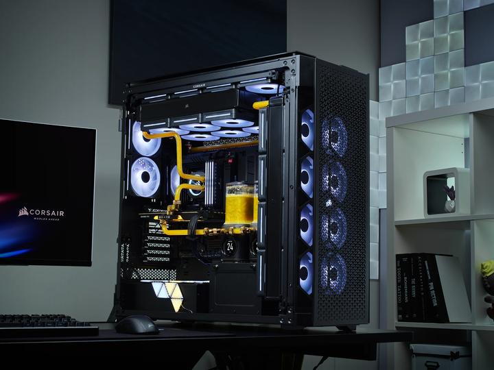 Produktbild Corsair iCUE LINK 9000D AIRFLOW TG (E-ATX, SSI EEB, ATX, mATX)