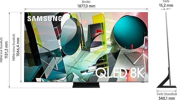 Actual product image Samsung GQ85Q950T (85", QLED, 8K)