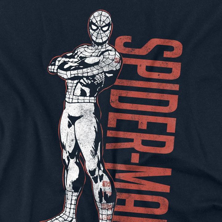 Immagine prodotto Spiderman Maglietta Posizione da Eroe Adulto Unisex (XXL)
