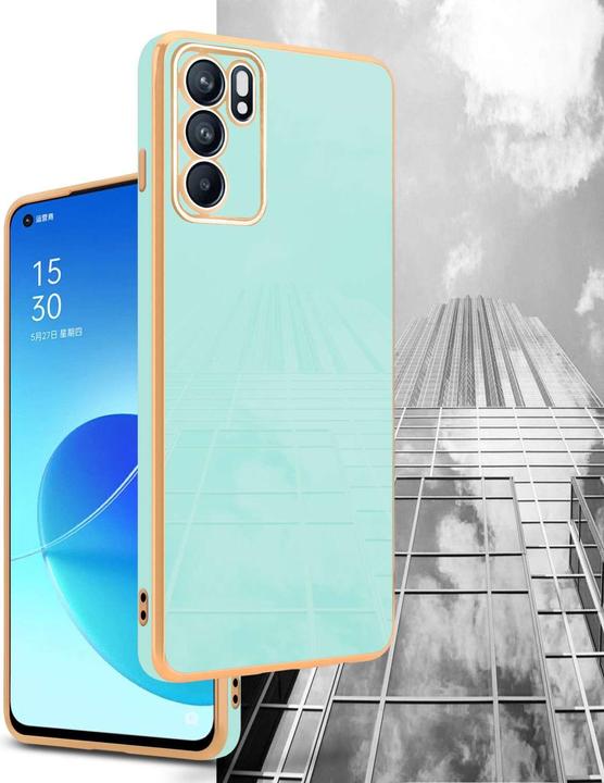 Produktbild Cadorabo Hülle für Oppo Reno6 5G TPU mit Kameraschutz (Oppo Reno 6 5G)