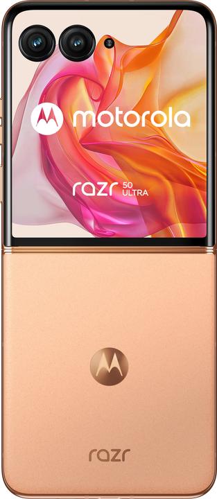 Produktbild Motorola Razr 50 Ultra (512 GB, Peach Fuzz, 6.90", SIM + eSIM, 50 Mpx, 5G)