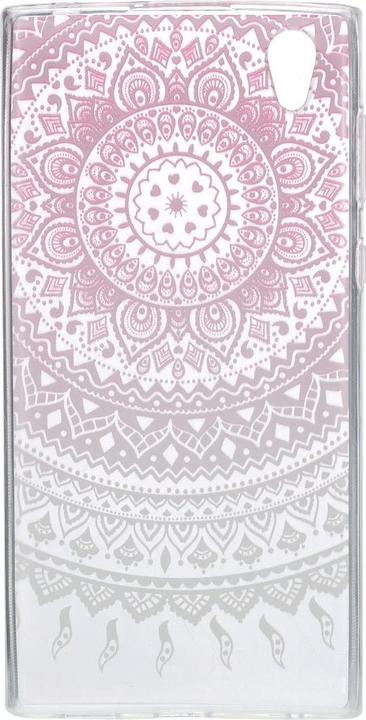 Actual product image König Design Henna Cover for Mobile Sony Xperia XA2 Case Protective Cover Silicone Case Sun Pink (Sony Xperia XA2)